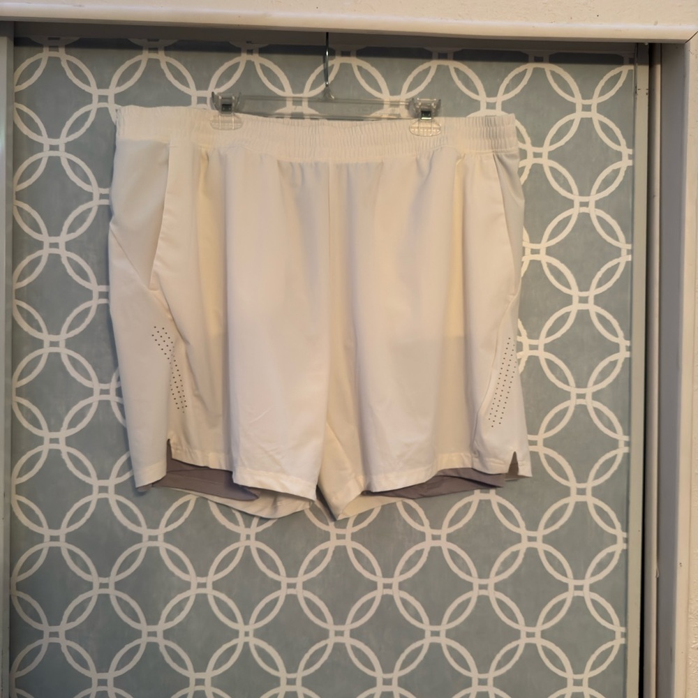 White Shorts